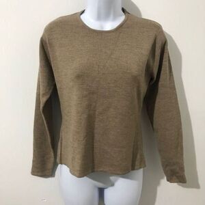 Saks fifth Avenue The workers Sweater 95% wool size M 0691